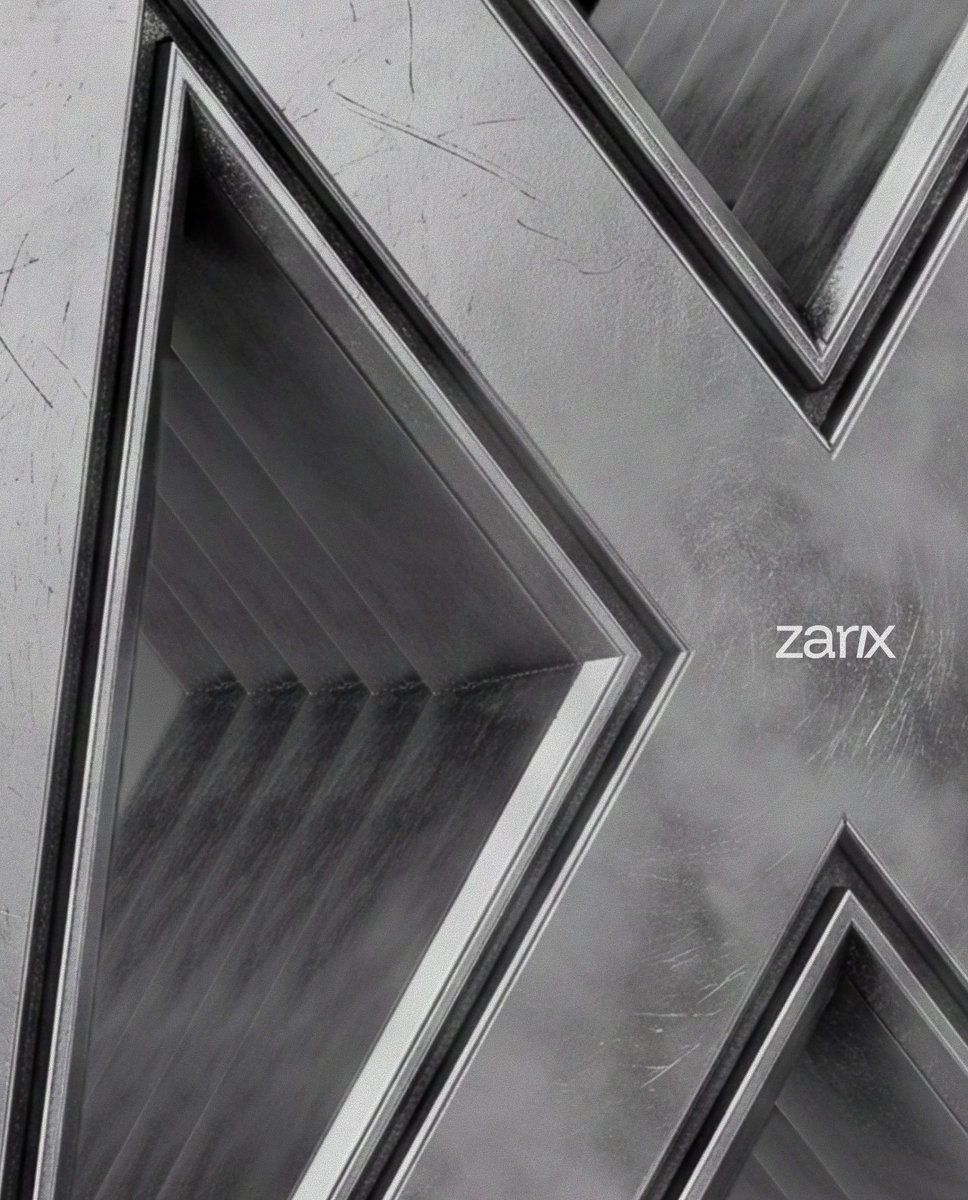 Luxury Monochrome 3D Silver Metal Emblem Render