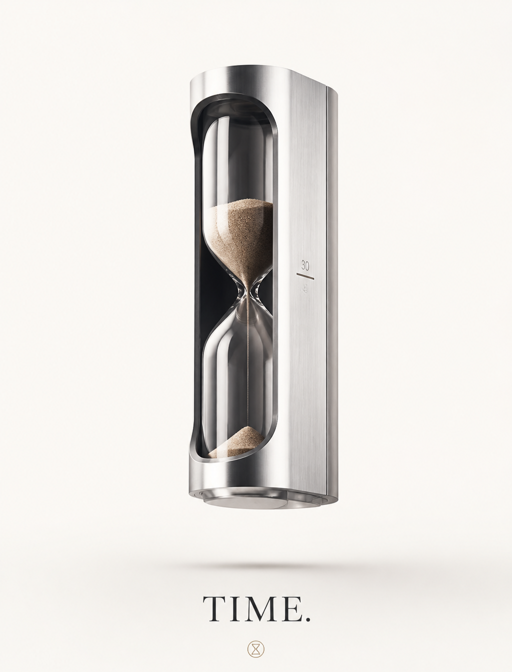 Minimalist Luxury Aluminum Desk Timer