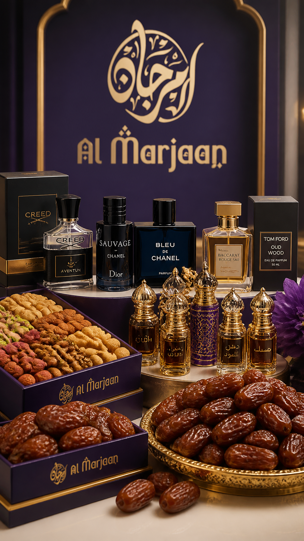 Luxury Al Marjaan Gourmet and Fragrance Collection