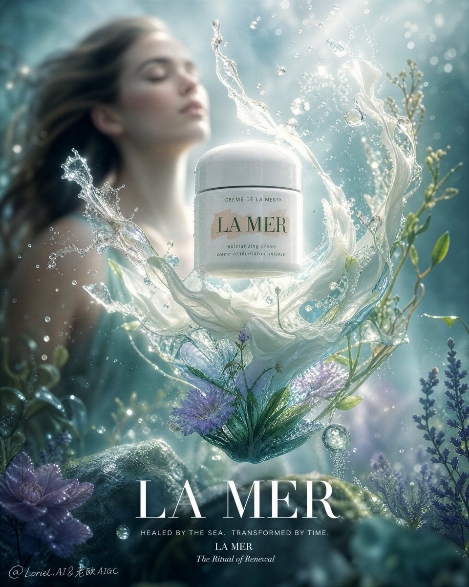 La Mer Ethereal Marine Luxury Product Showcase