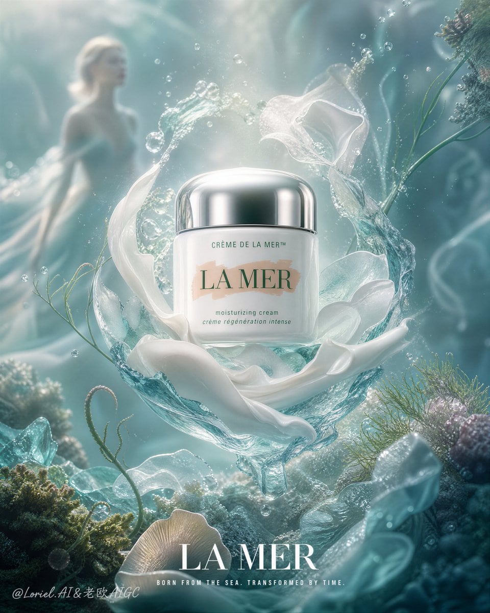 La Mer Ethereal Marine Luxury Product Showcase - alternate