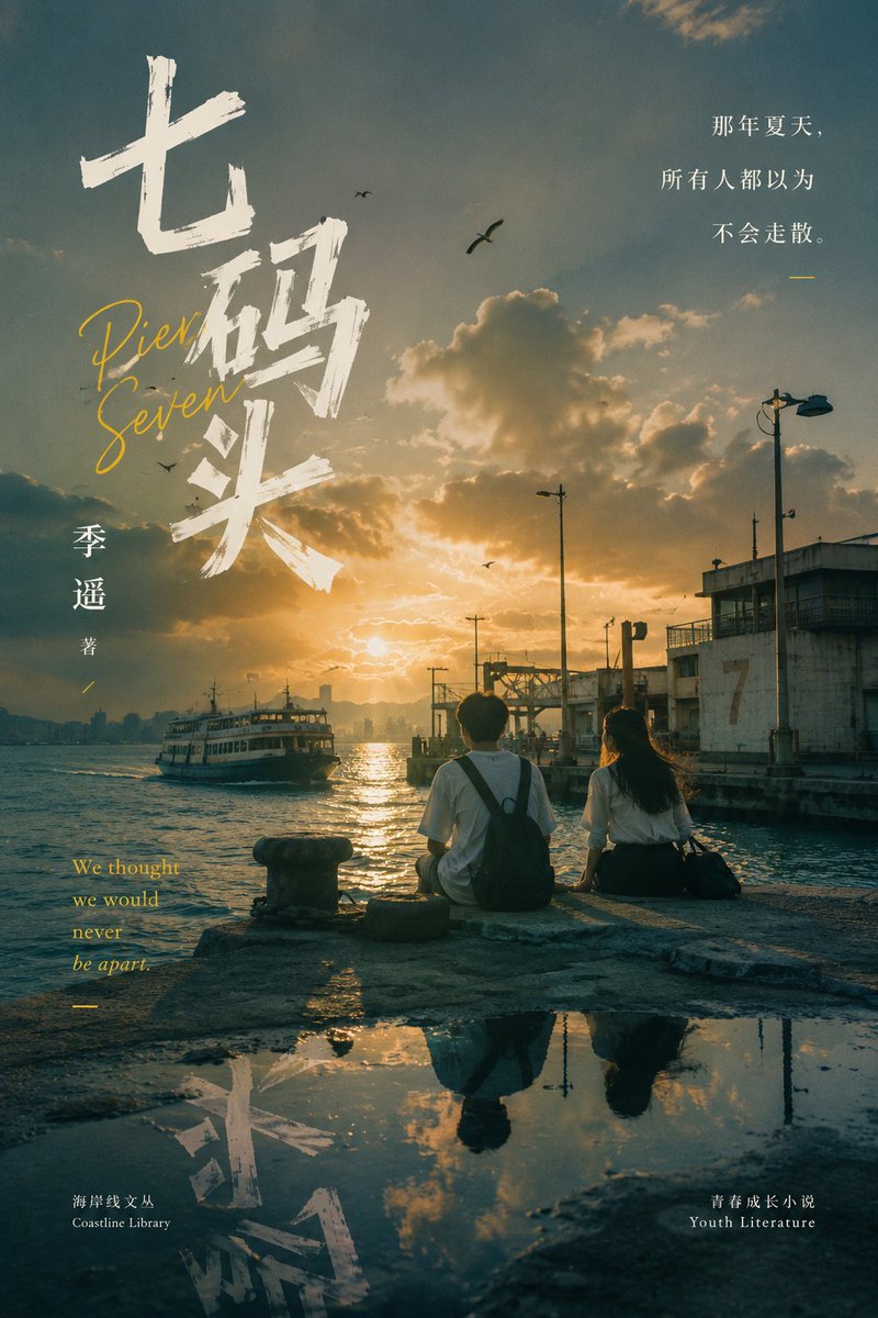 Cinematic Novel Cover Design System - alternate