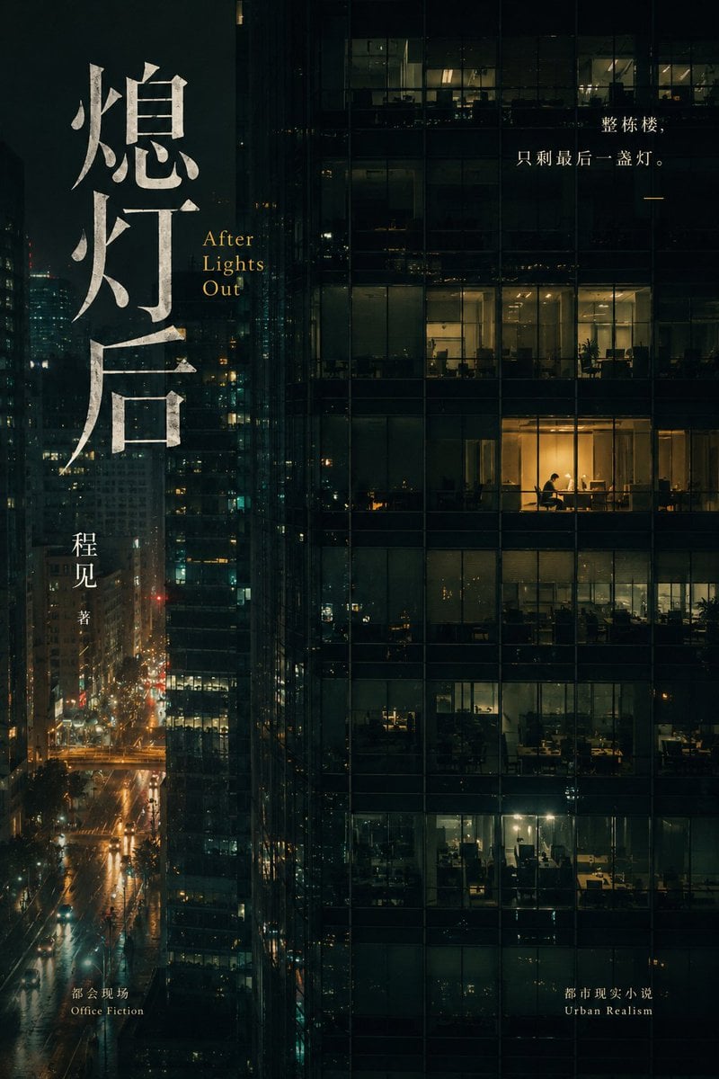 Cinematic Novel Cover Design System - alternate