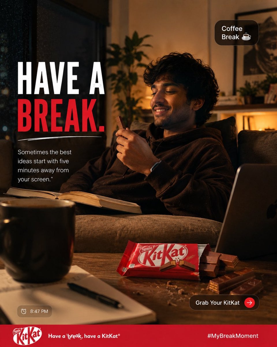 KitKat Lifestyle Home Office Break