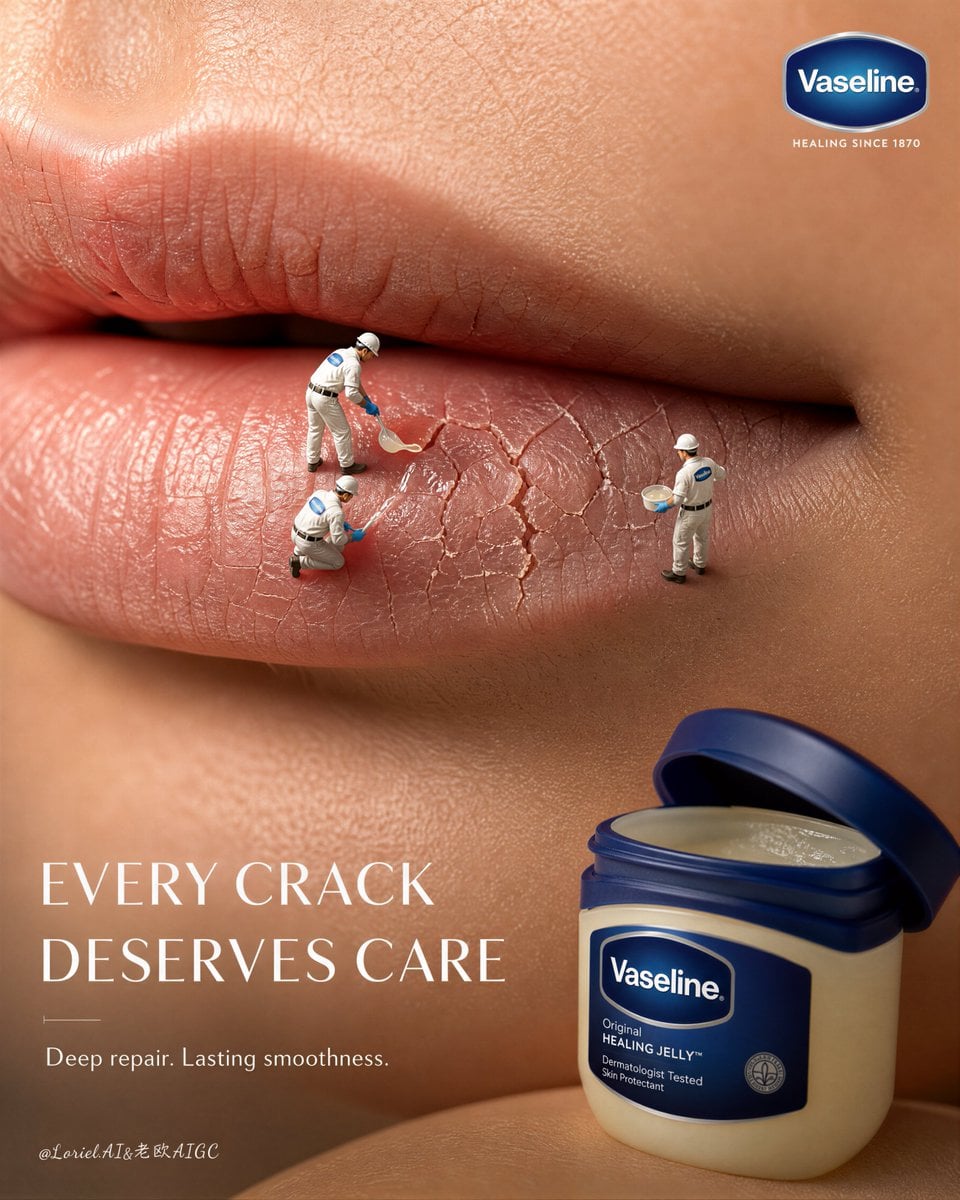 Vaseline Micro-Restoration Skin Care Campaign - alternate