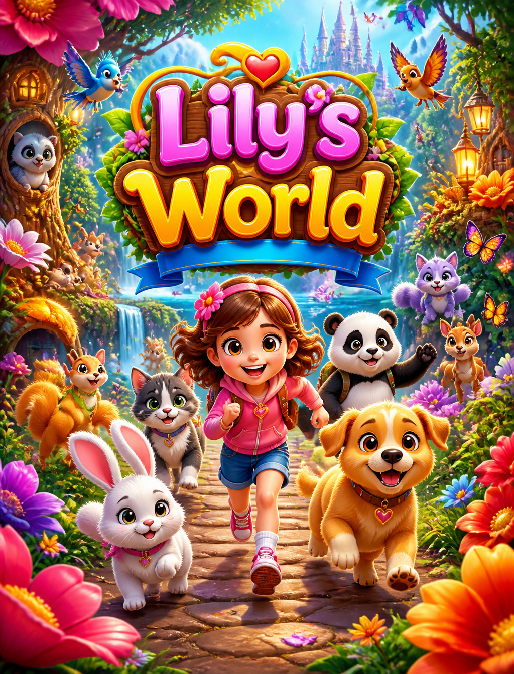 Enchanted Animal Kingdom Mobile Game Art