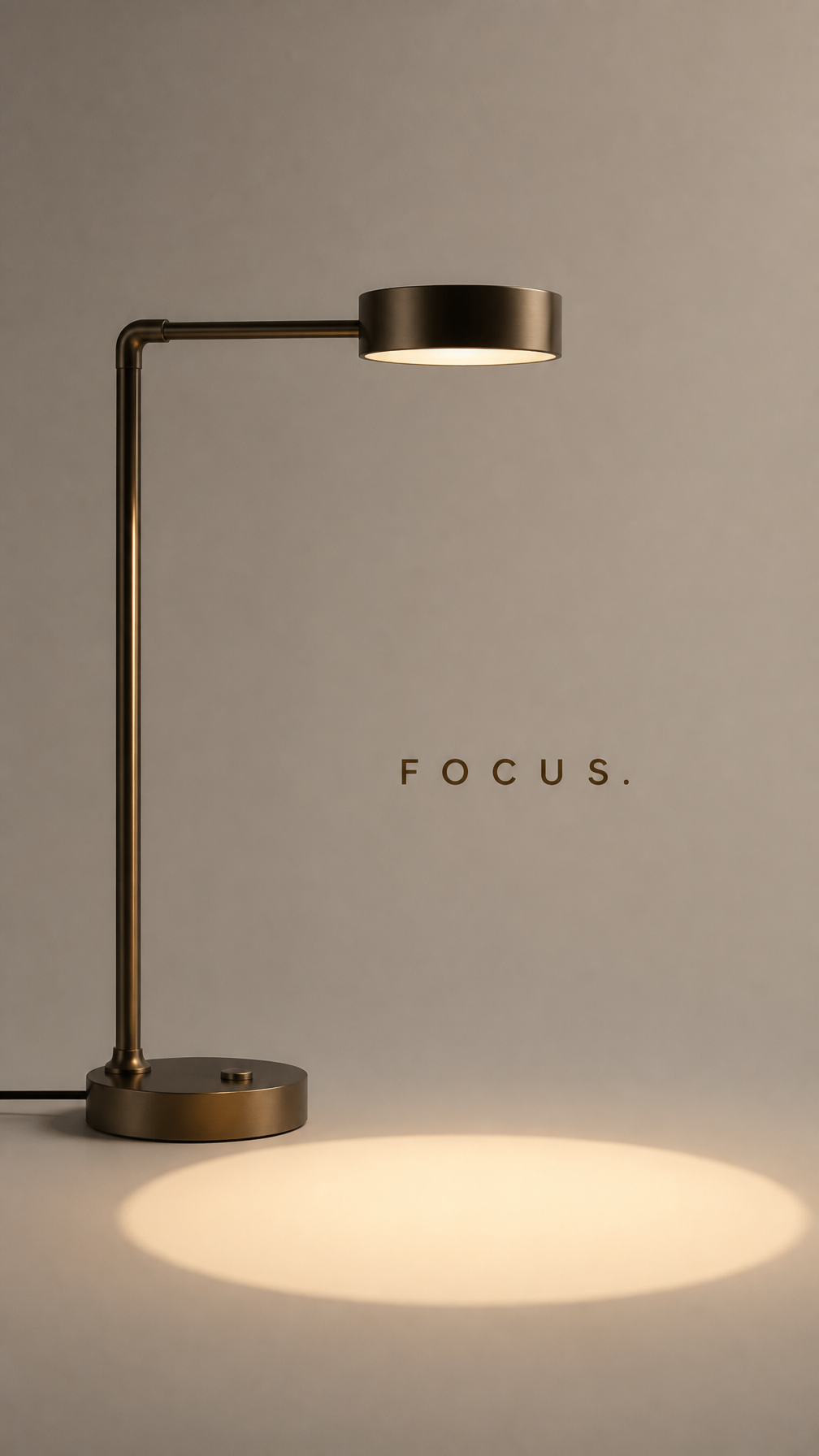 Minimalist Luxury Desk Lamp Study