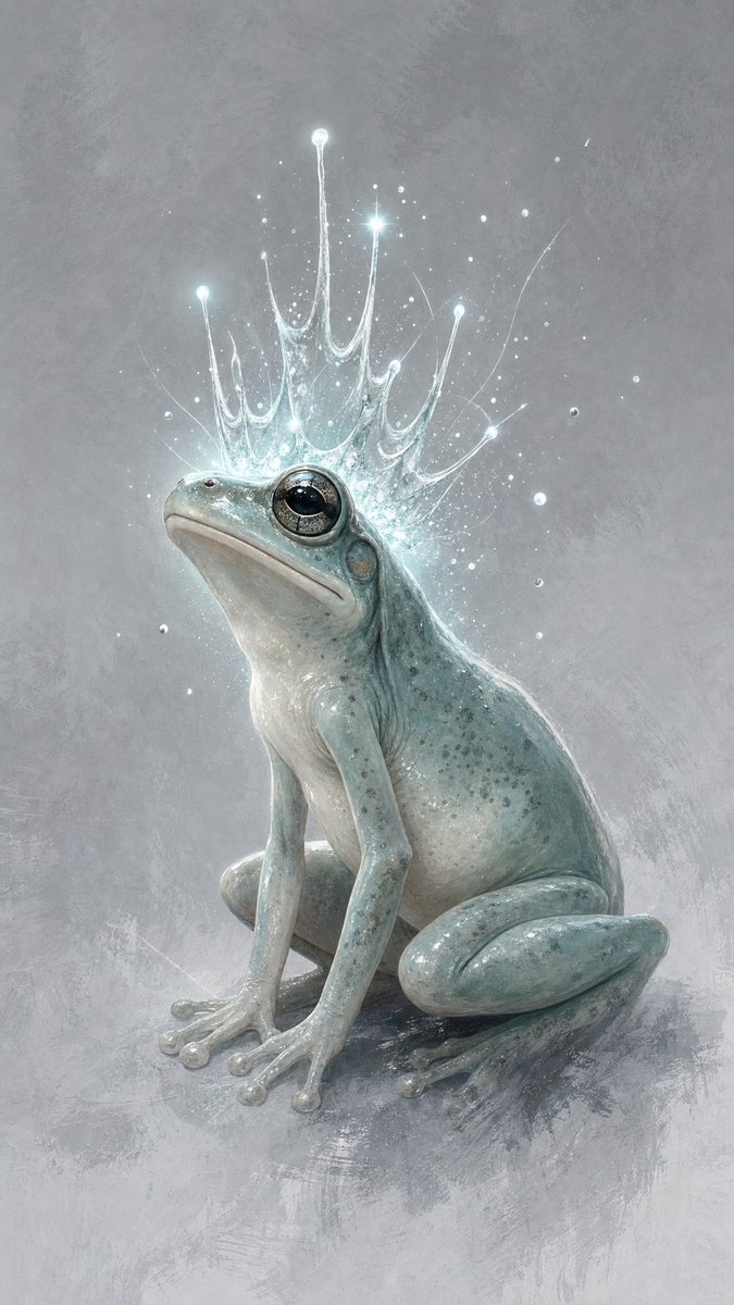 Mystical Ethereal Tree Frog - alternate