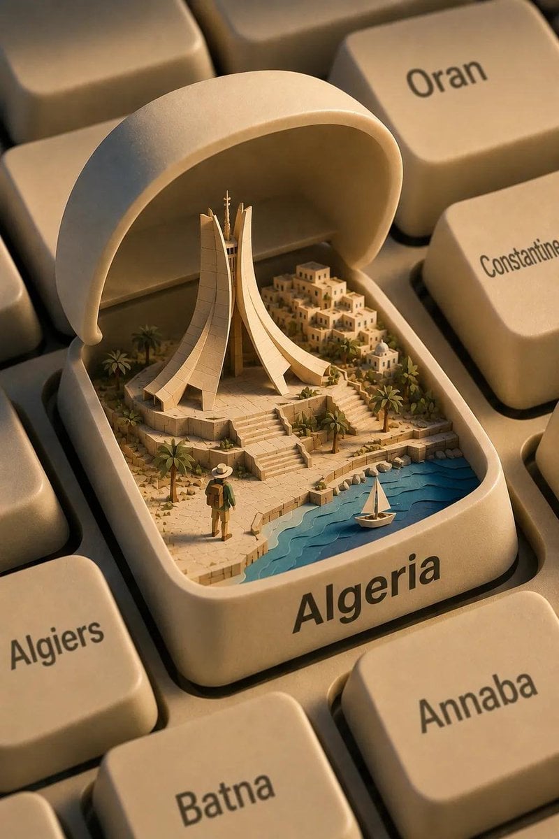 Mechanical Keyboard Travel Diorama - alternate
