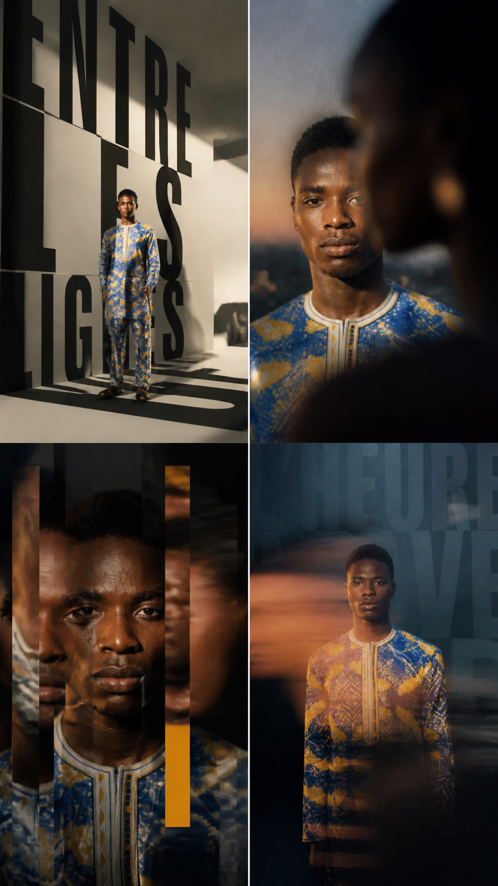 Futuristic Haute Couture Editorial Assemblage