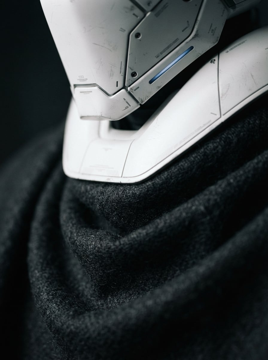 Futuristic Tech-Wool Fusion Macro - alternate