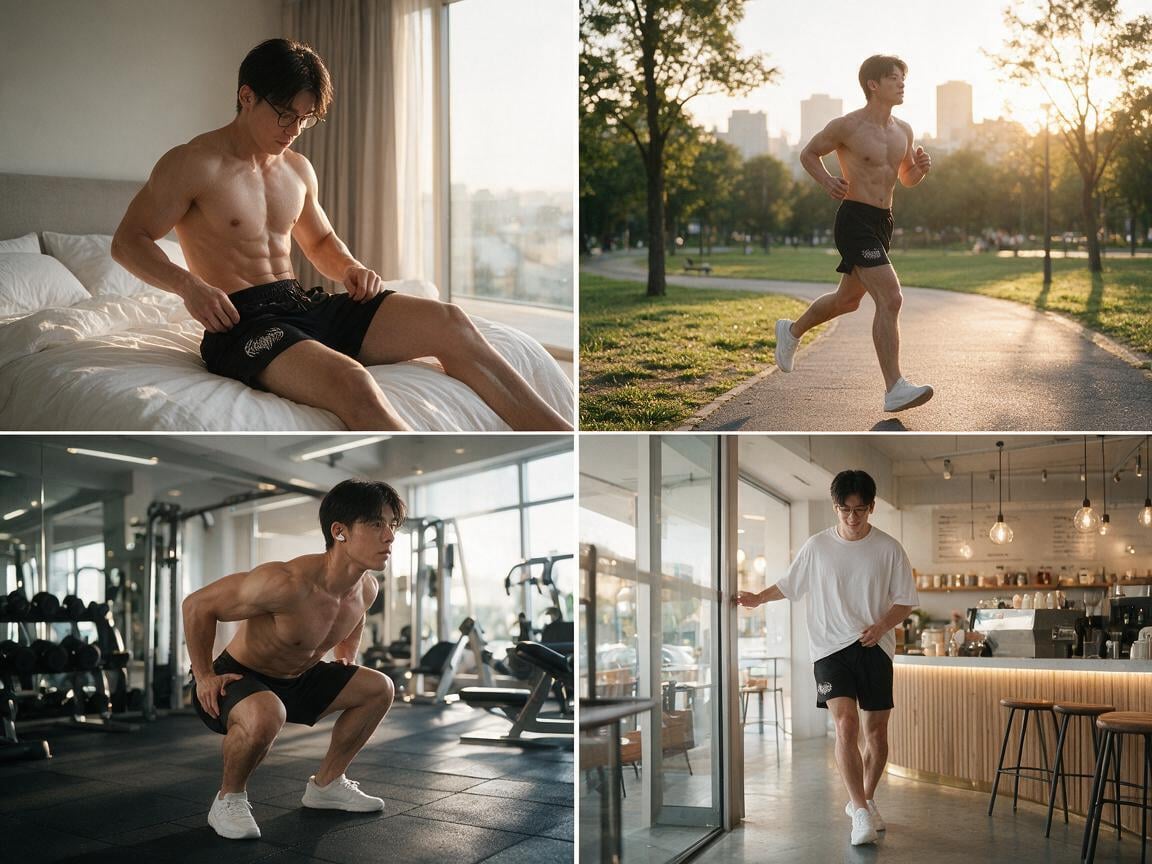 Athletic Lifestyle: FitKairosis Men's Performance Shorts