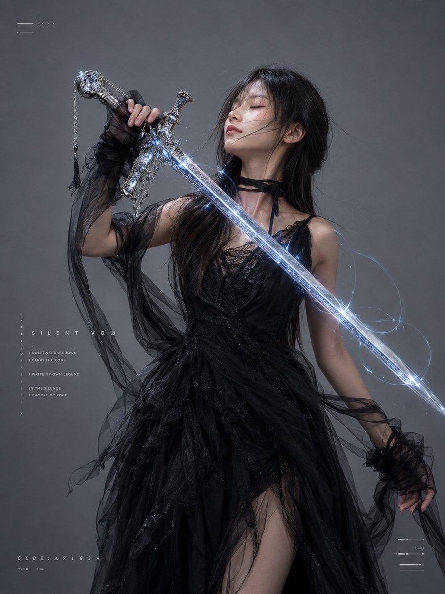 Cybernetic Dark Bridal Blade Master - alternate