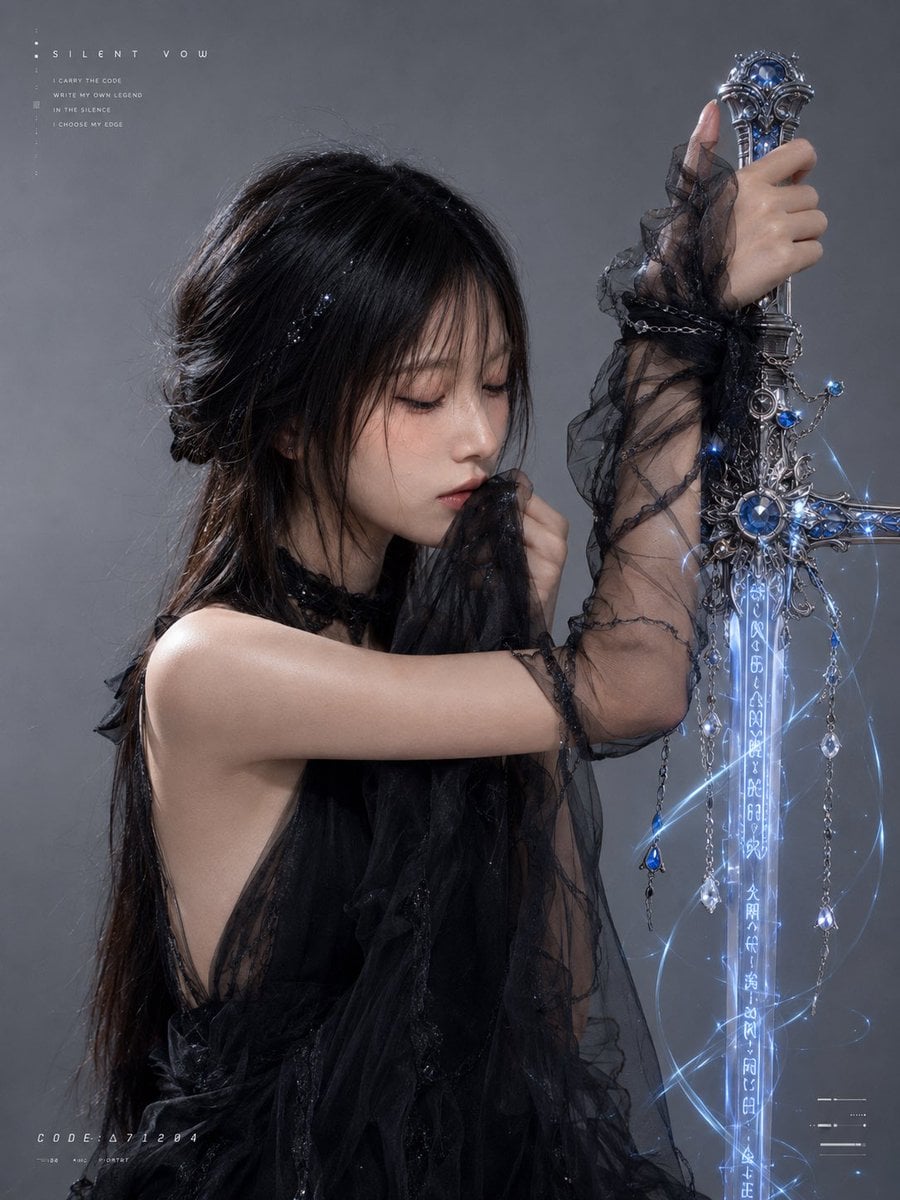 Cybernetic Dark Bridal Blade Master - alternate