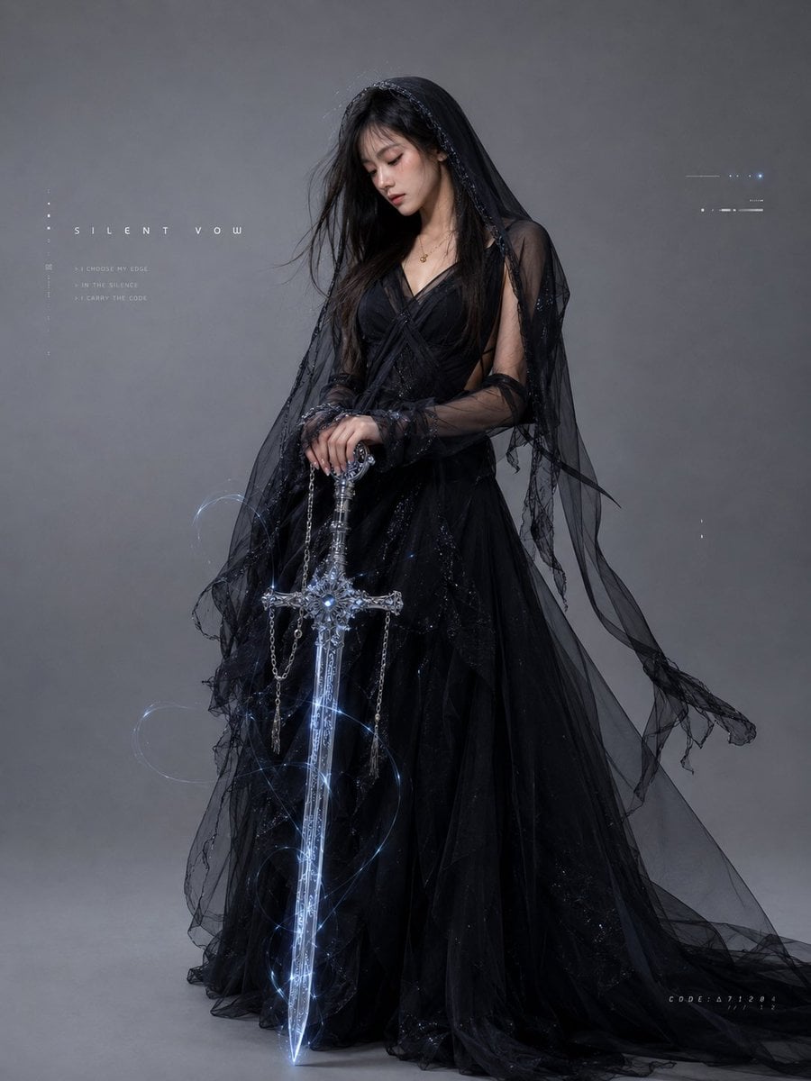 Cybernetic Dark Bridal Blade Master - alternate