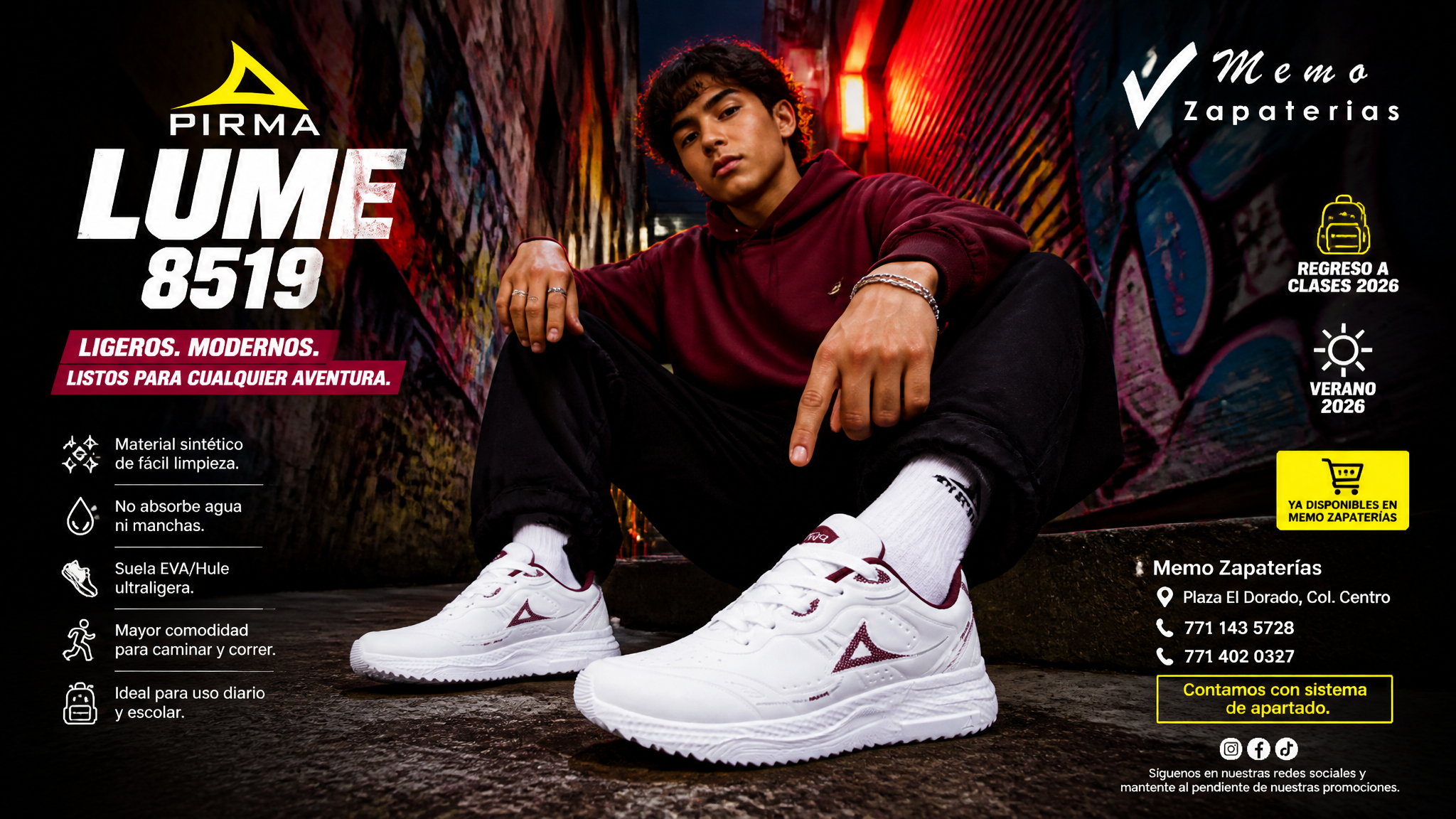 Hypebeast Streetwear Magazine Cover for Pirma LUME 8519