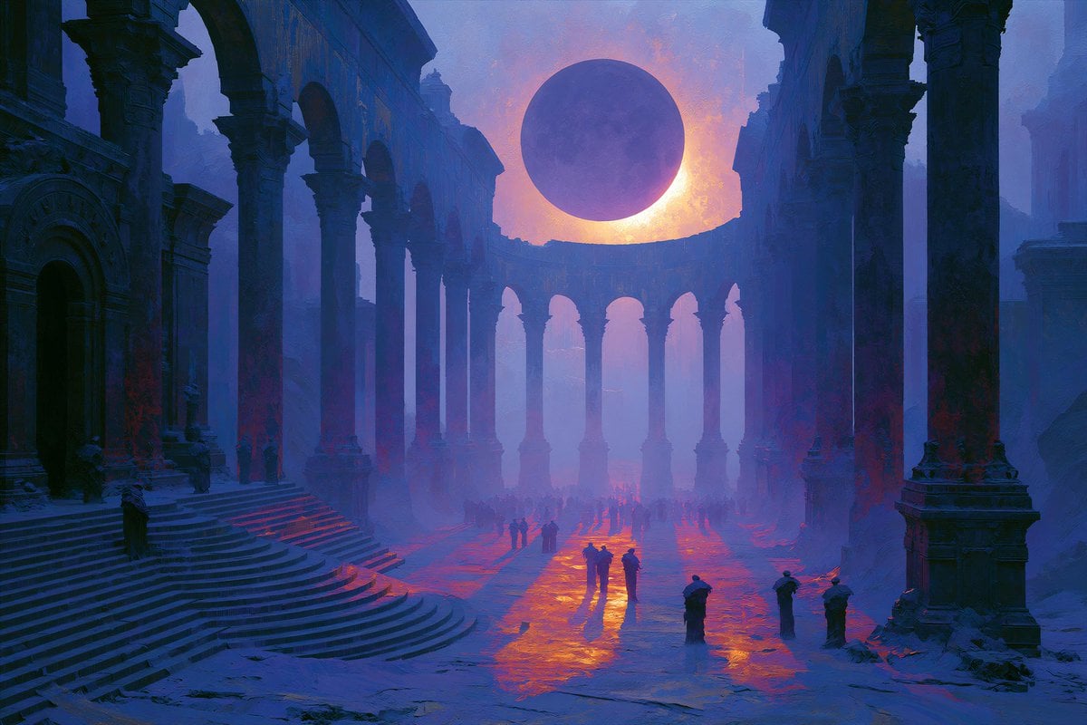 Mystical Eclipse Dreamscape