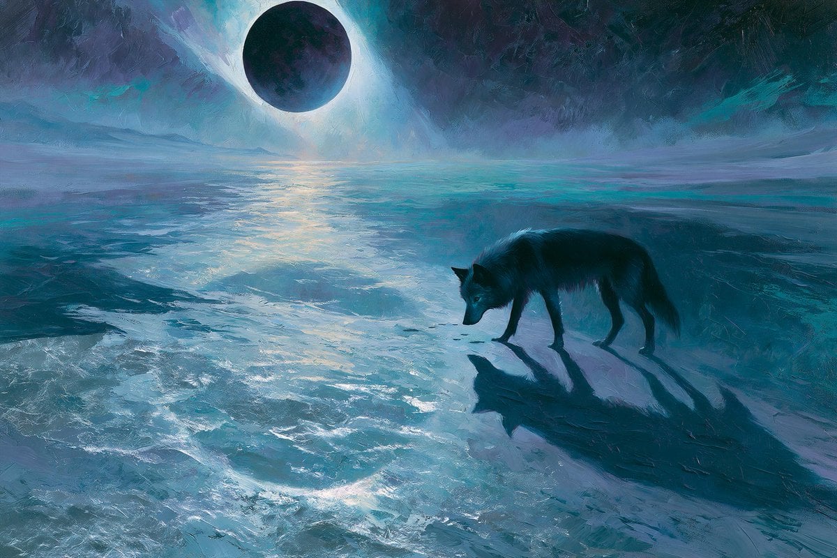 Mystical Eclipse Dreamscape - alternate