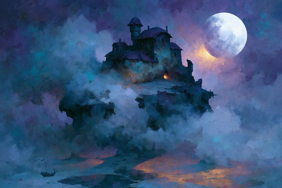 Mystical Eclipse Dreamscape - alternate