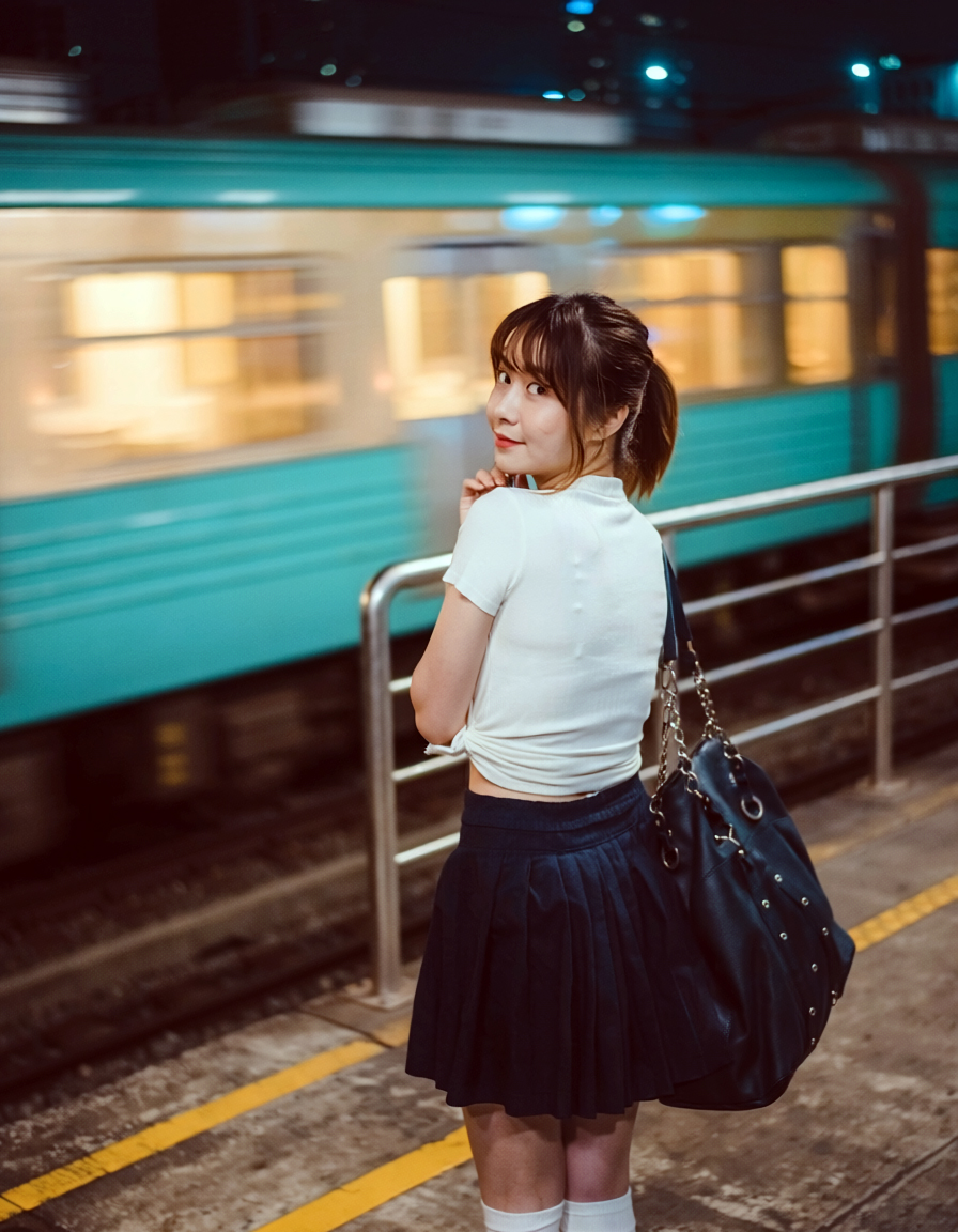 Midnight Departure at Tokyo Station