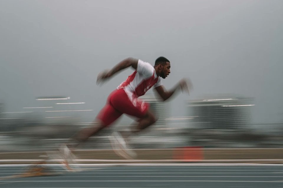 Dynamic Motion Silhouette in Sportswear - alternate