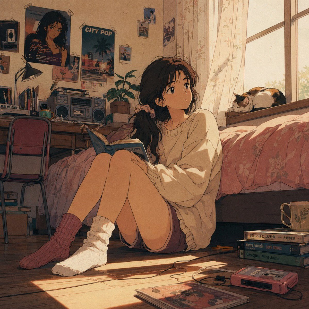 Retro City Pop Anime Aesthetics Collection - alternate