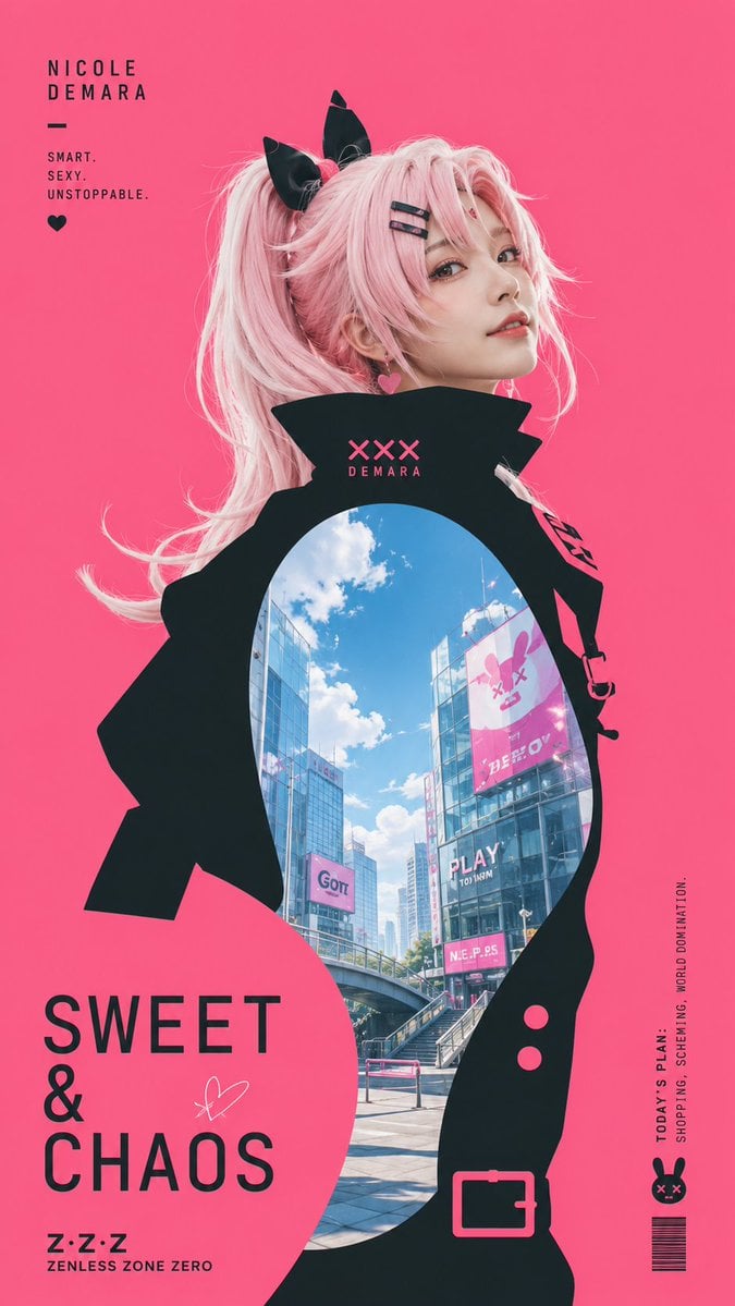 Japanese Minimalist Surrealist Collage Poster - alternate