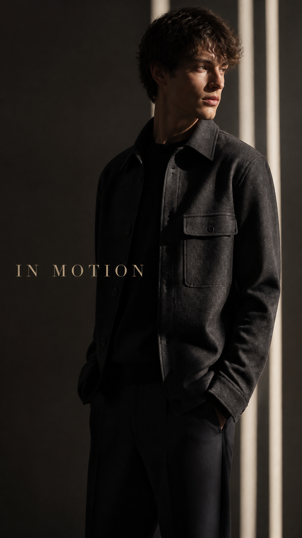 Charcoal Elegance Motion Campaign