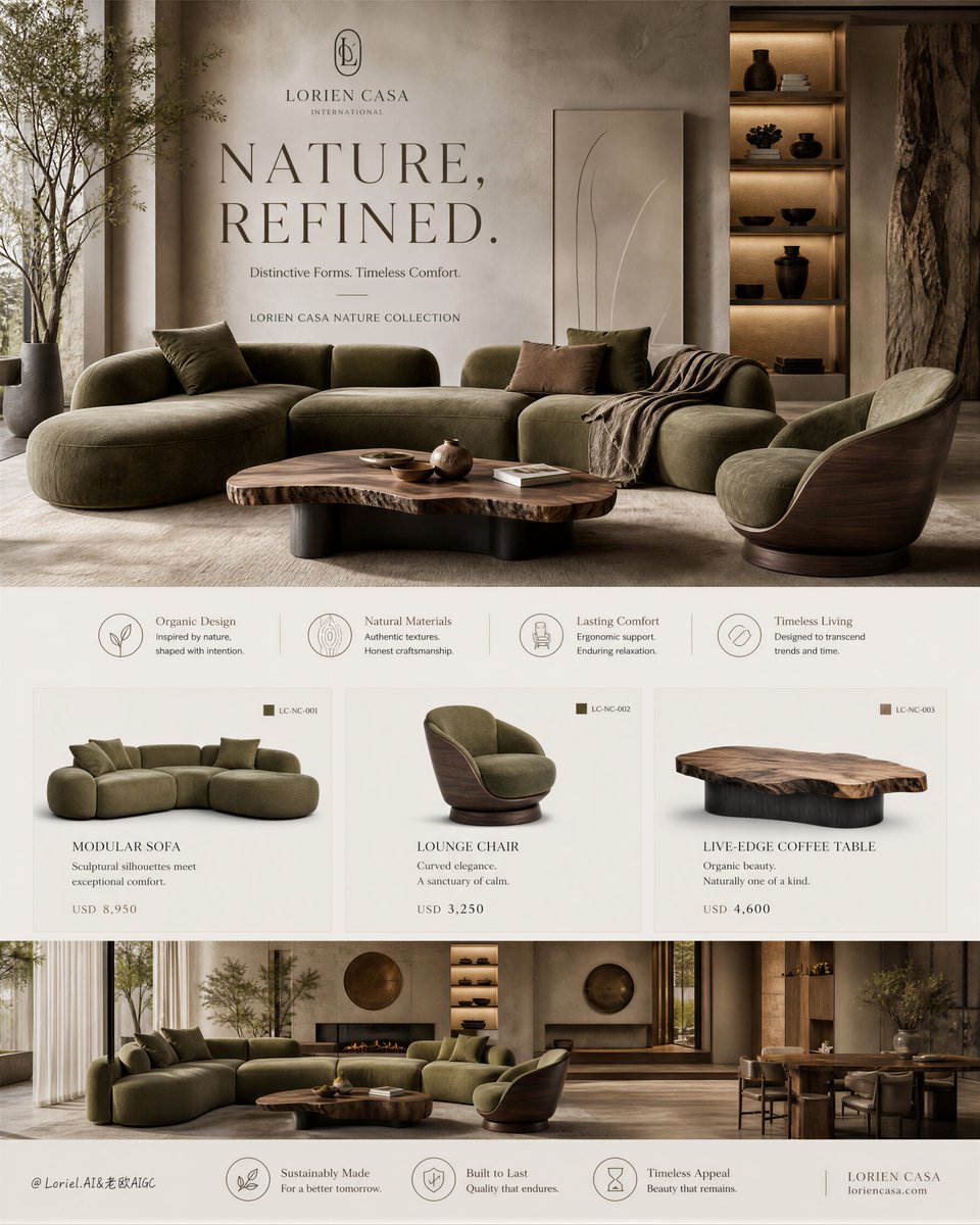 Ultra-Premium Editorial Master Suite Presentation Board