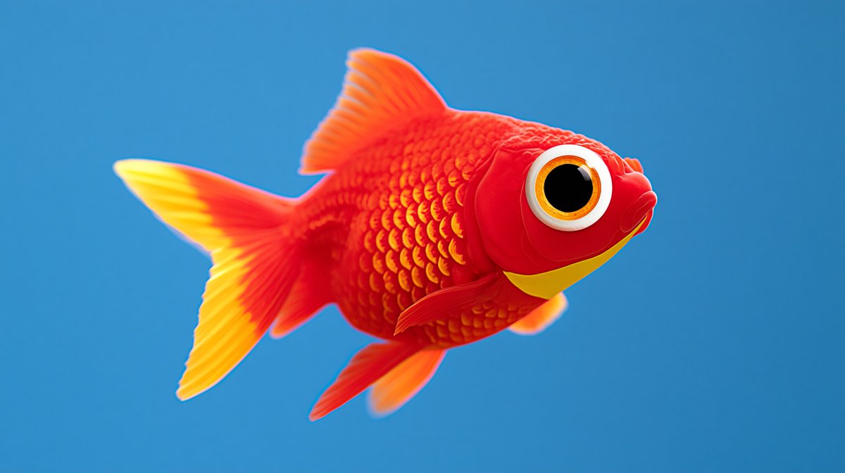Gilded Gaze: Macro Goldfish Detail