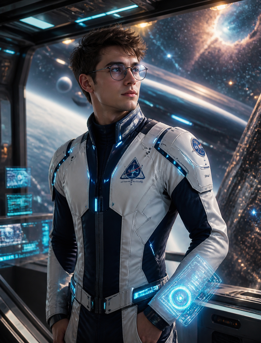 Futuristic Interstellar Explorer 2256