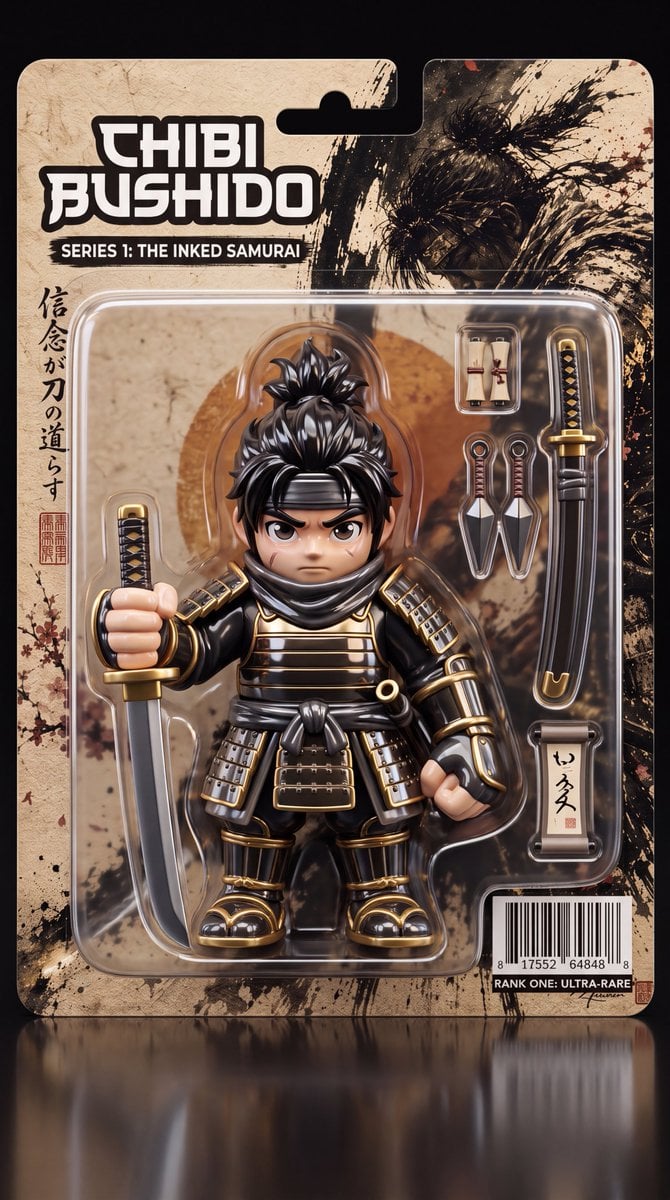 Custom Designer Toy Blister Pack - alternate