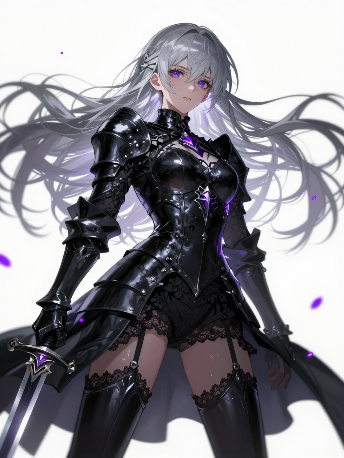 Gothic Silver Blade Vanguard