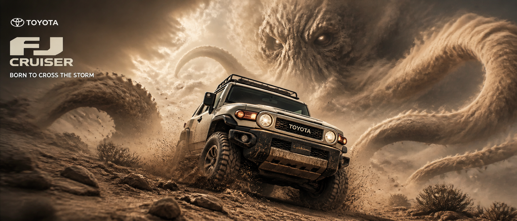 Toyota FJ Cruiser: Desert Storm Kraken Encounter
