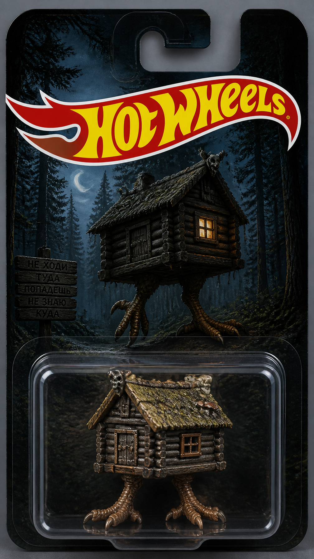 Hot Wheels Slavic Folklore Hut Die-cast Toy