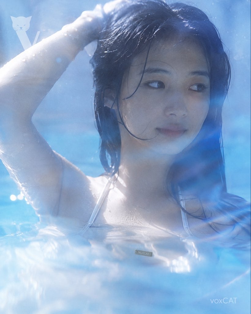 Ethereal Summer Azure Portrait - alternate