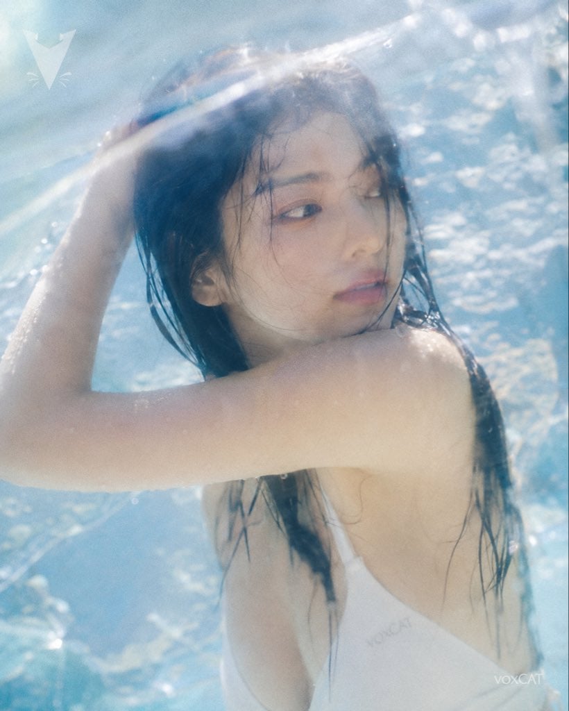 Ethereal Summer Azure Portrait - alternate