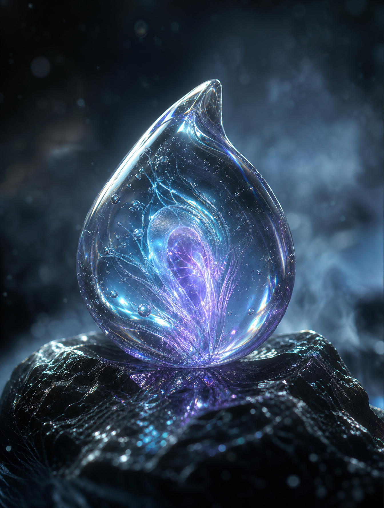 Bioluminescent Xenobotanical Core