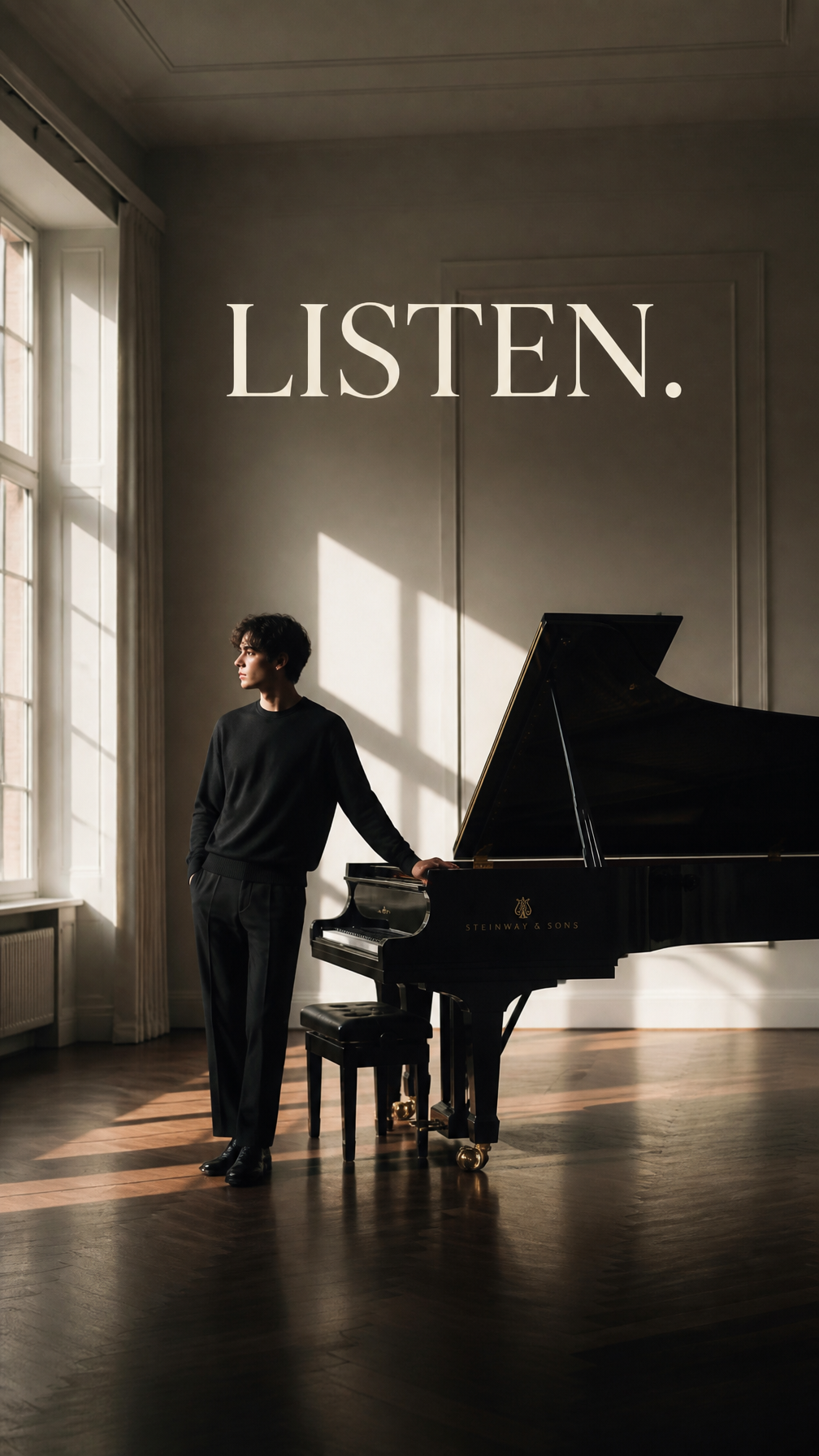 Minimalist Pianist Morning Serenity