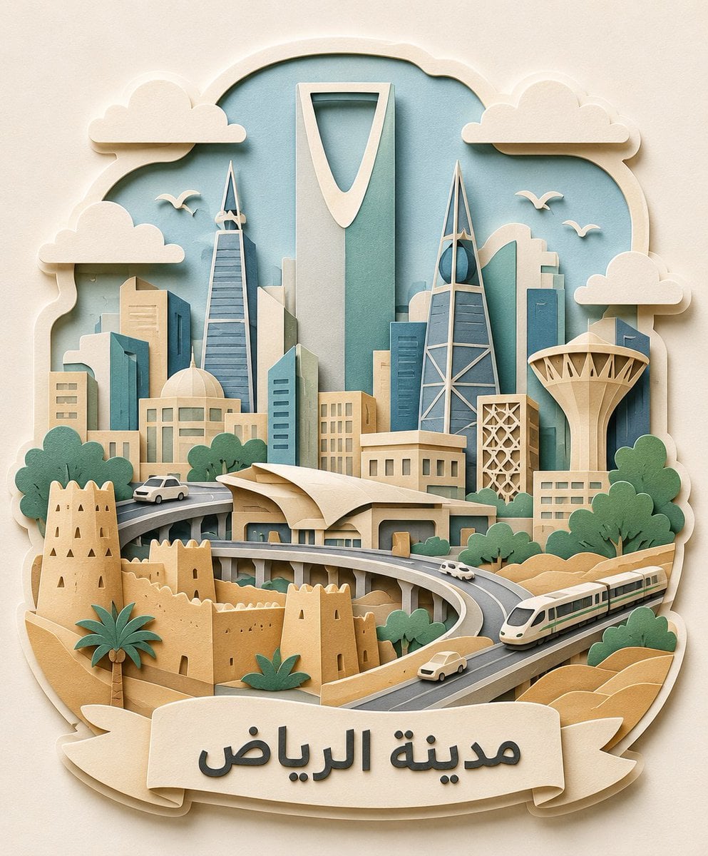 Premium Layered Paper-Cut Illustration
