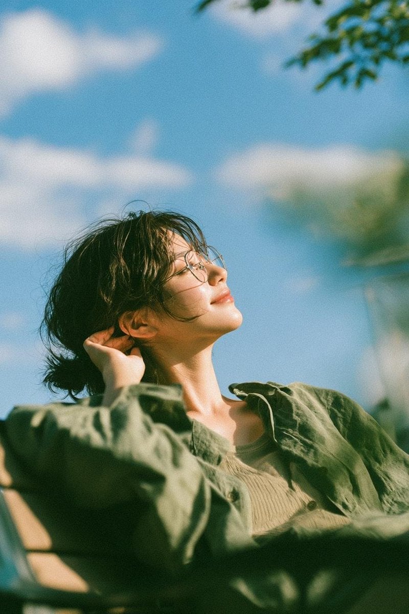 Golden Hour Cinematic Female Portrait Series