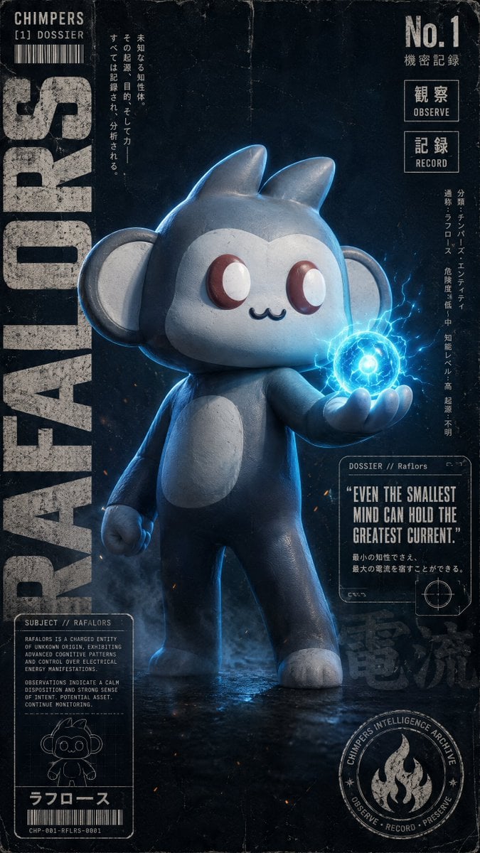 Tactical Archival Character Dossier Poster