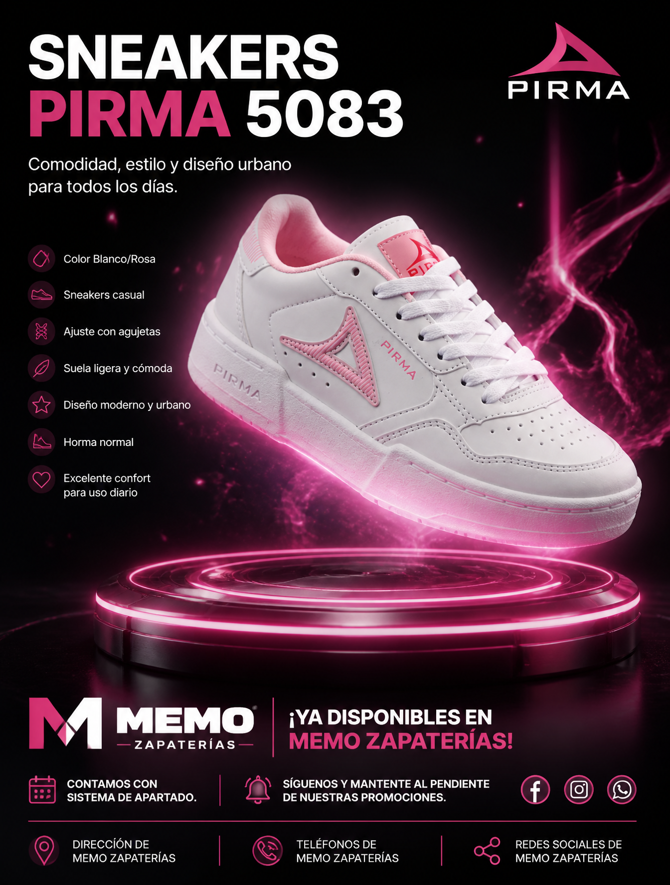 Futuristic PIRMA 5083 Sneaker Luxury Campaign