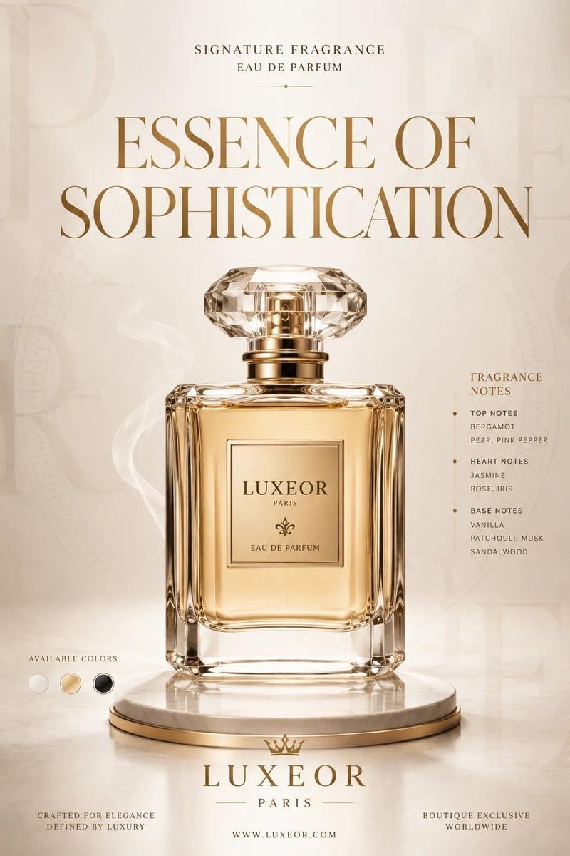High-End Editorial Luxury Product Poster - alternate