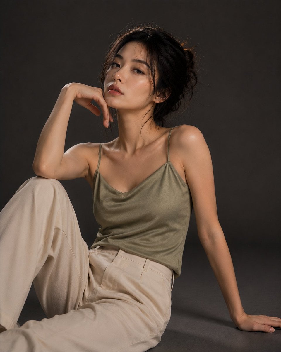 Minimalist High-Fashion Studio Portraits Collection - alternate