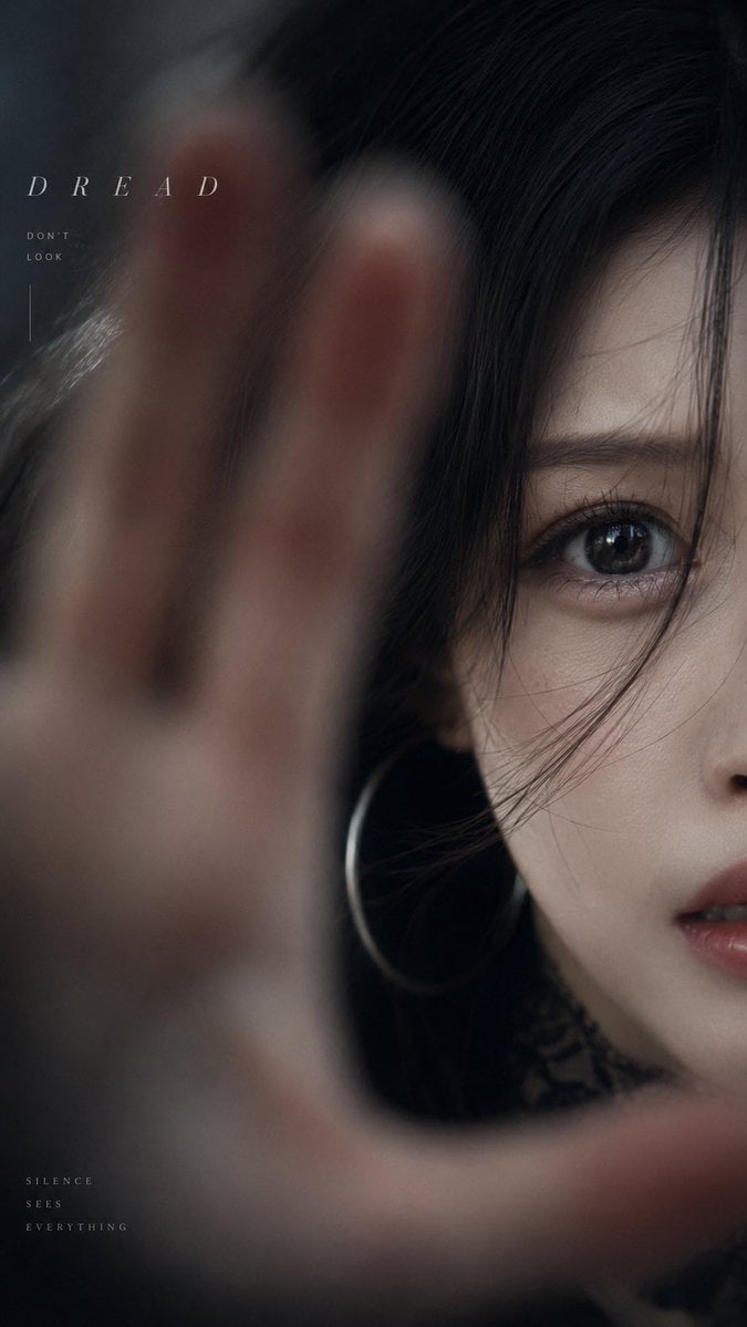 Cinematic Emotional Eye Portraits with Foreground Blur - alternate