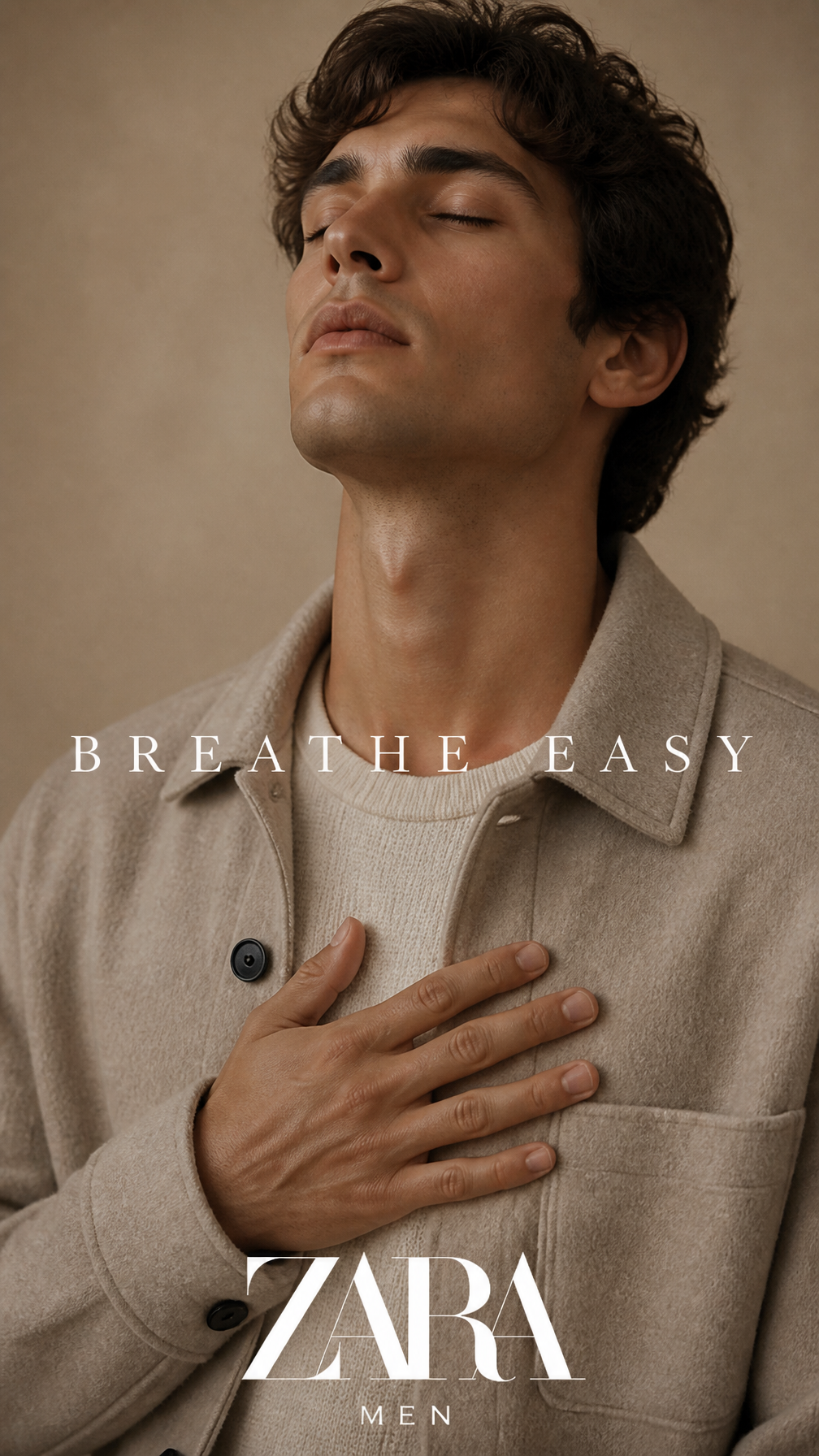 Minimalist Men's Autumn Knitwear Editorial