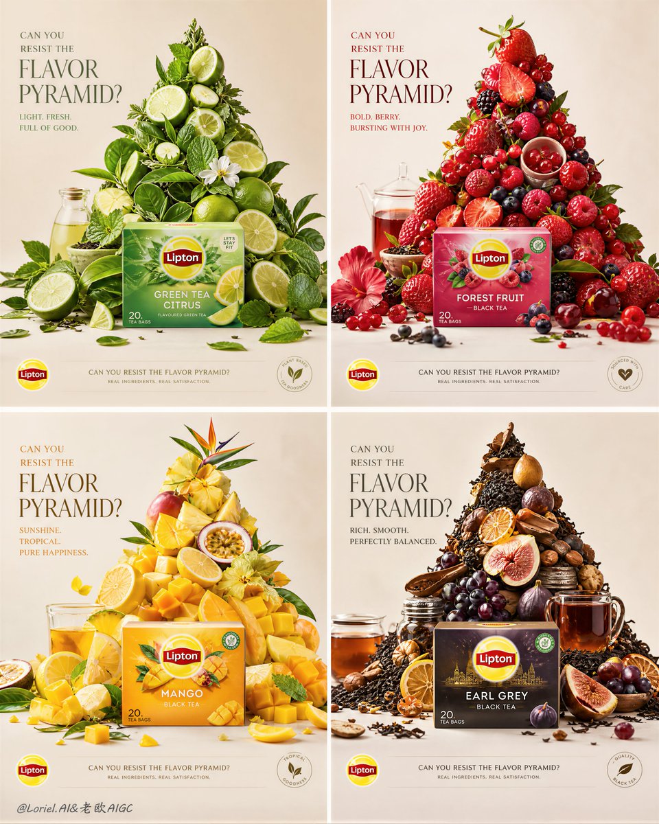 Lipton Organic Ingredient Summit Campaign