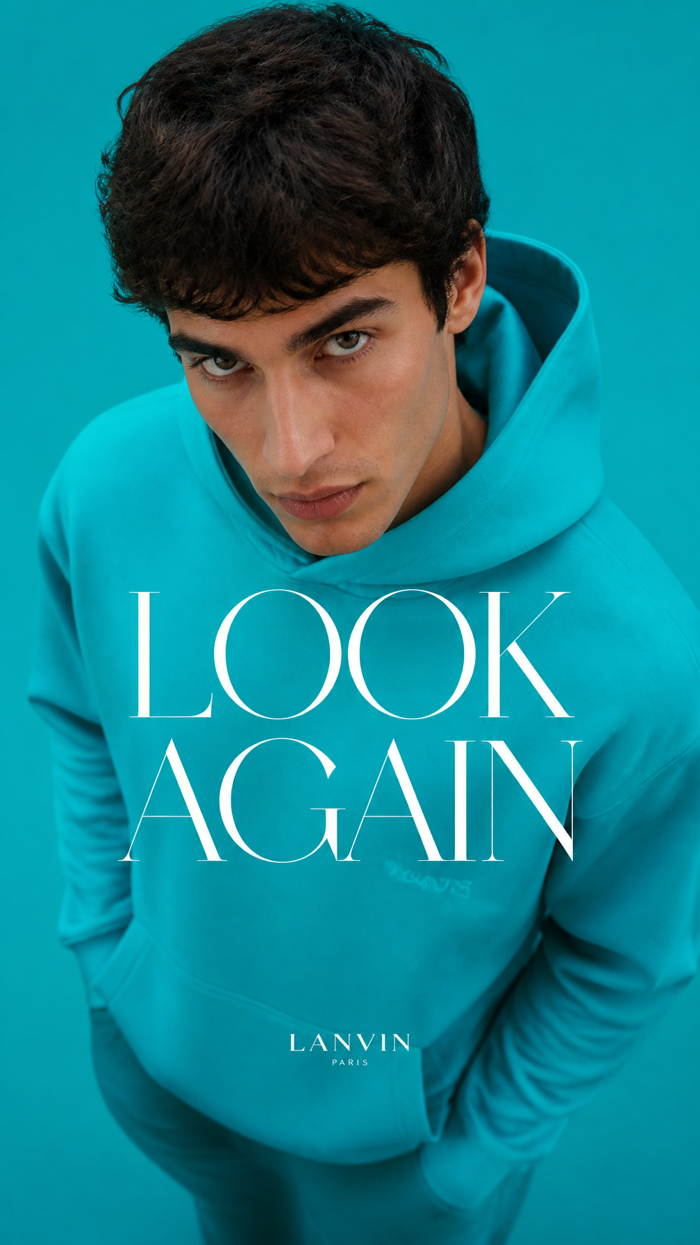 Turquoise Monochromatic Luxury Apparel