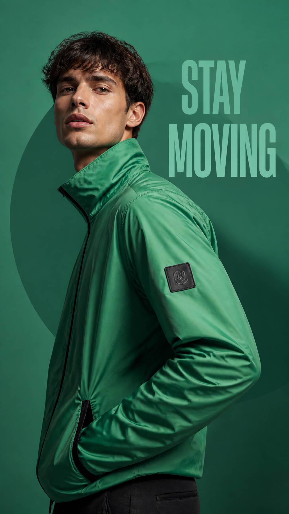 Jade Elegance Men's Fashion Editorial